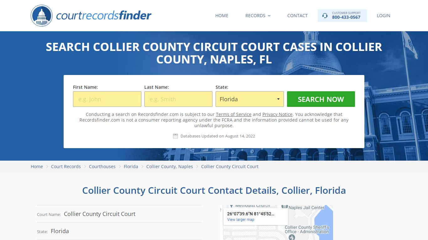 Collier County Circuit Court Case Search - Collier County ...
